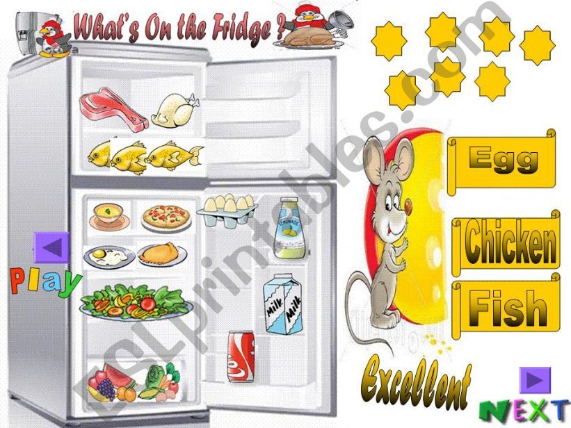 Whats on the fridge? (part2) powerpoint