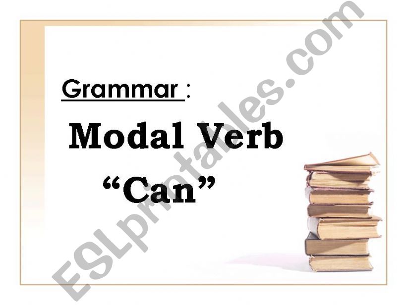 Modal Verb 