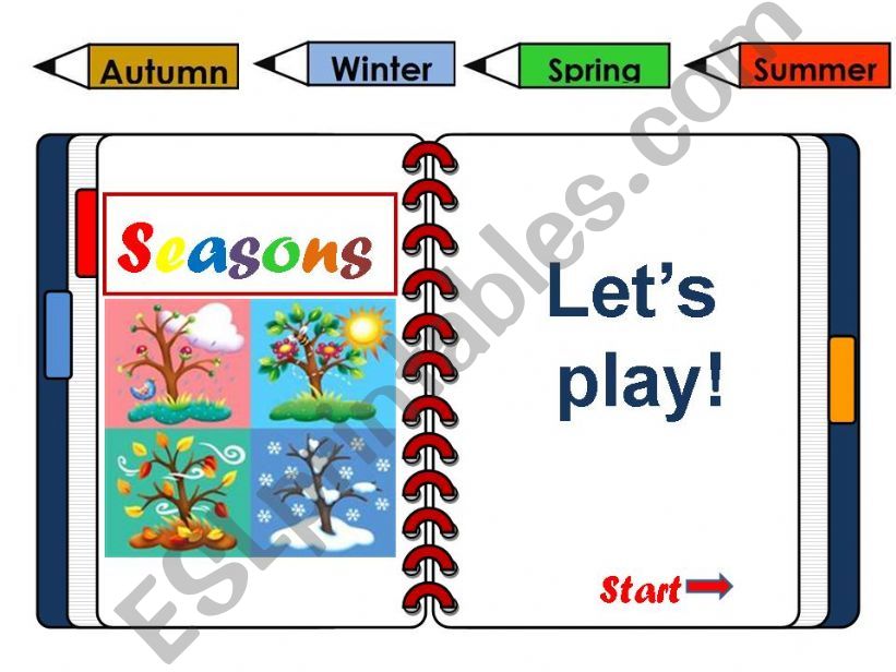 Seasons (part 1) powerpoint