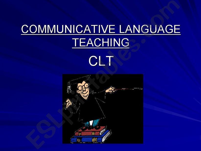 Communicative language teaching