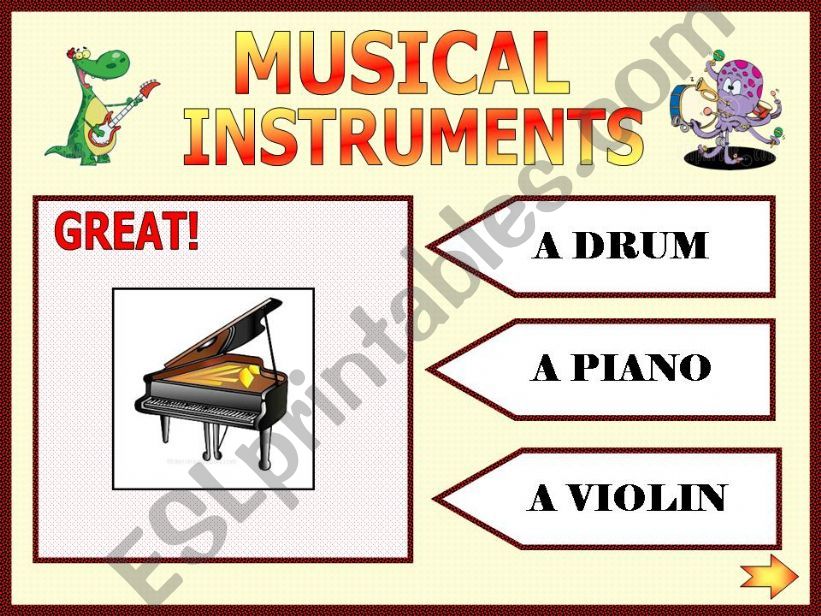 Musical instruments powerpoint