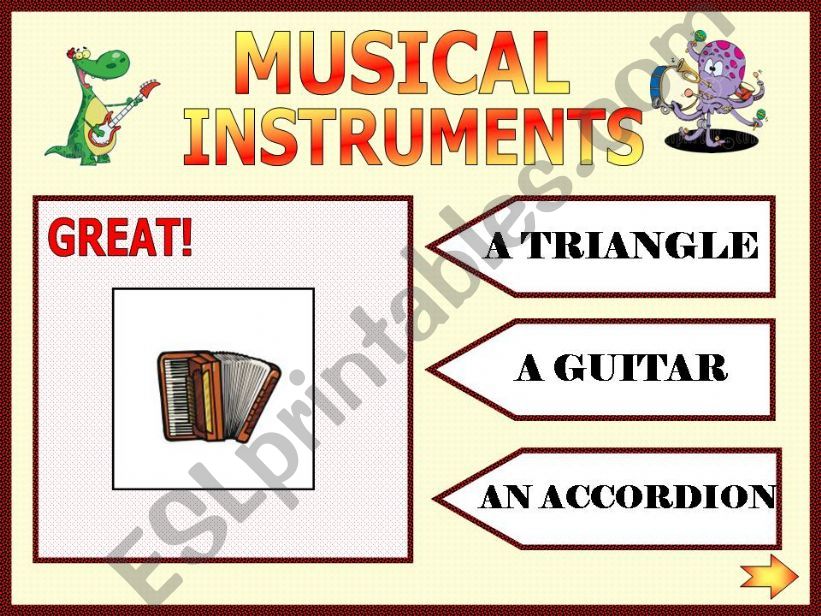 Musical instruments part 2 powerpoint