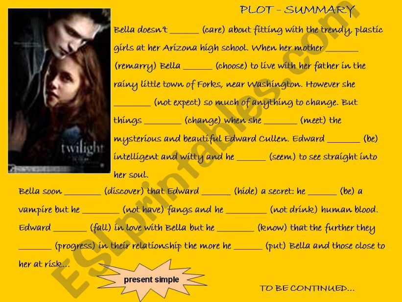 Twilight - the movie powerpoint