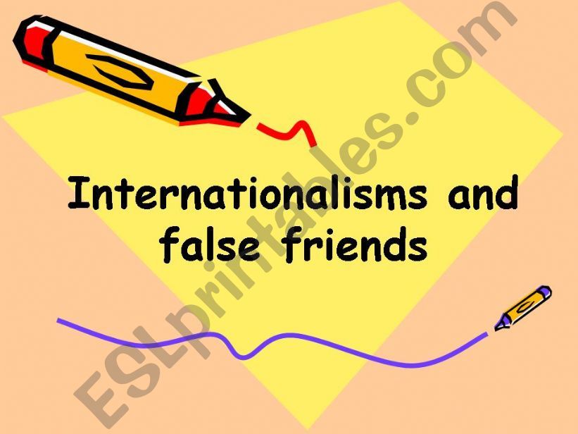 internationalisms powerpoint
