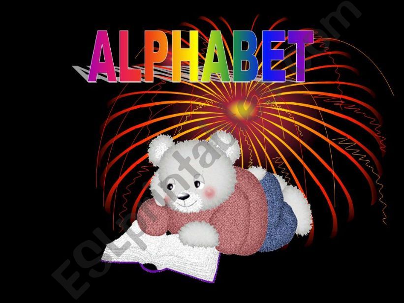 ALPHABET- A-G powerpoint