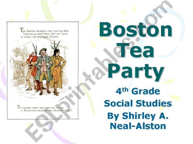 Boston Tea Party powerpoint