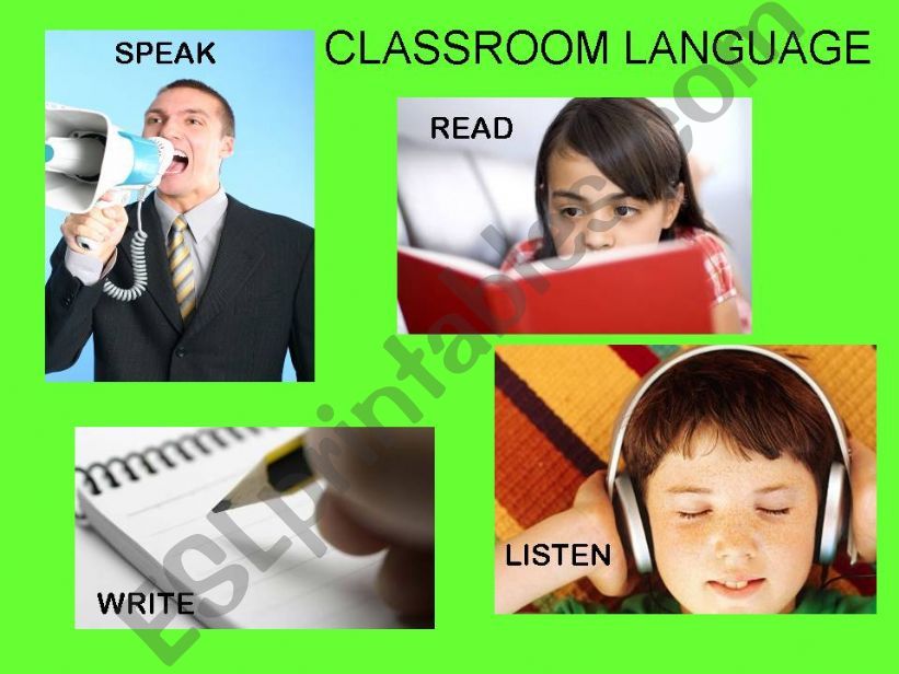 Classroom language powerpoint