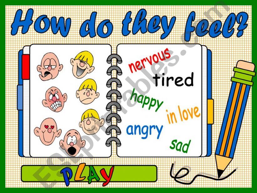 HOW DO THEY FEEL? - GAME powerpoint