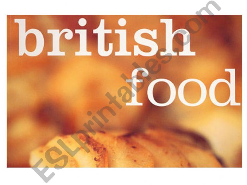 British Food powerpoint