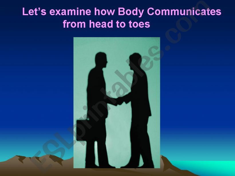 Body Language-2nd Part powerpoint