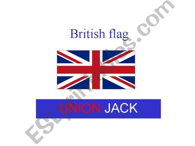 British Flag. powerpoint