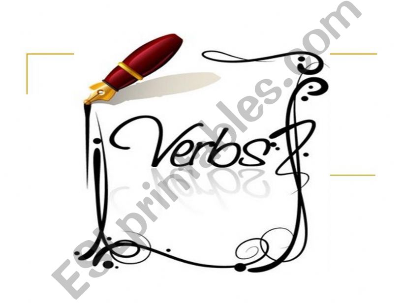 Verbs powerpoint