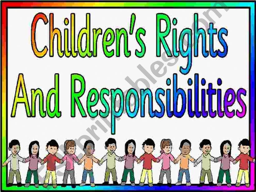 Rights and Responsibilities powerpoint