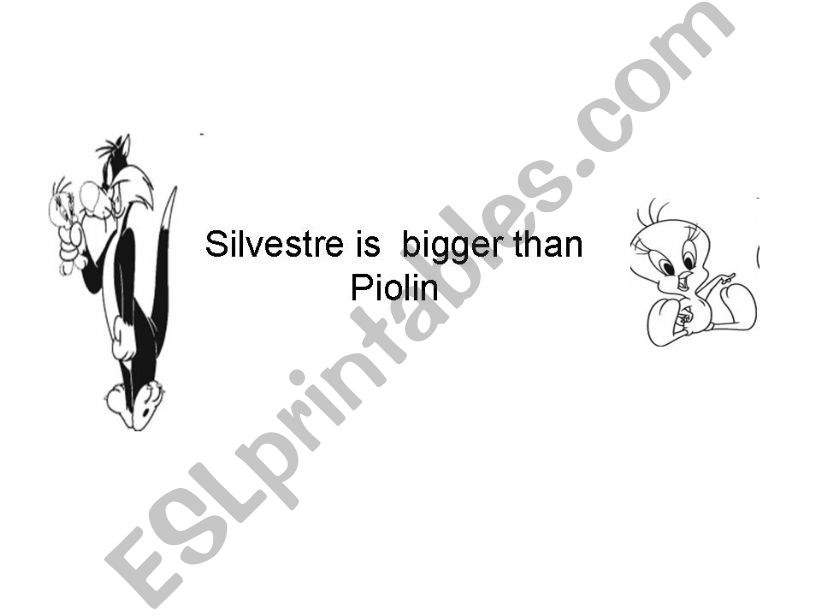 Comparatives powerpoint