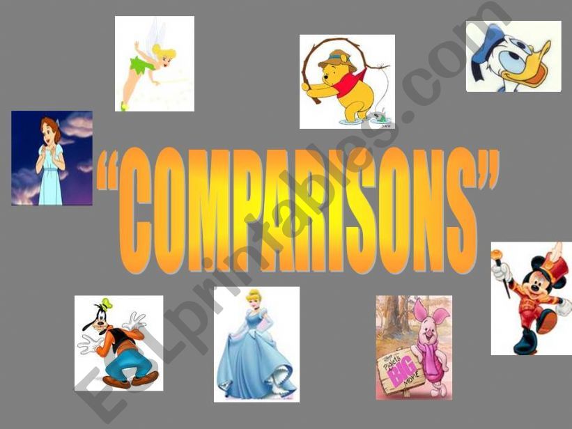 Comparatives powerpoint