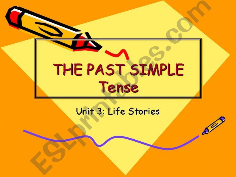 the past simple tense powerpoint