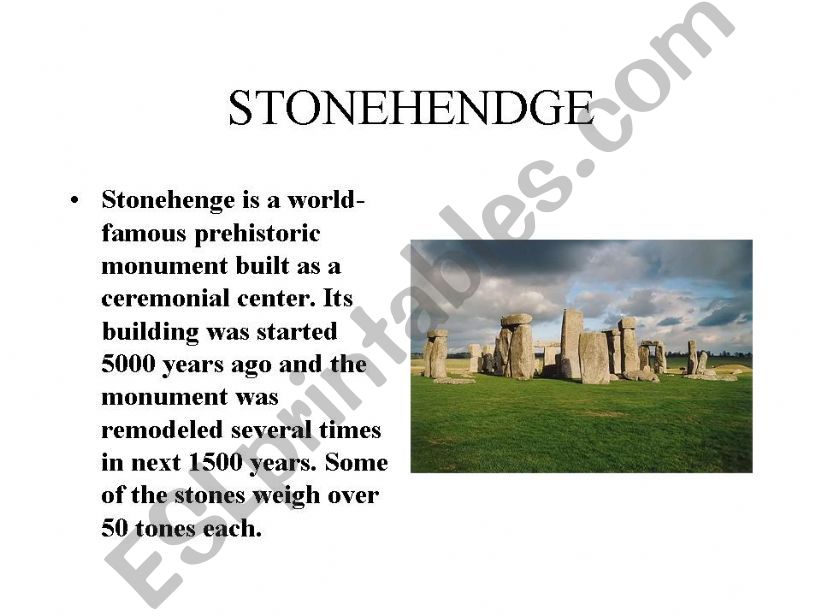 Stonehenge powerpoint