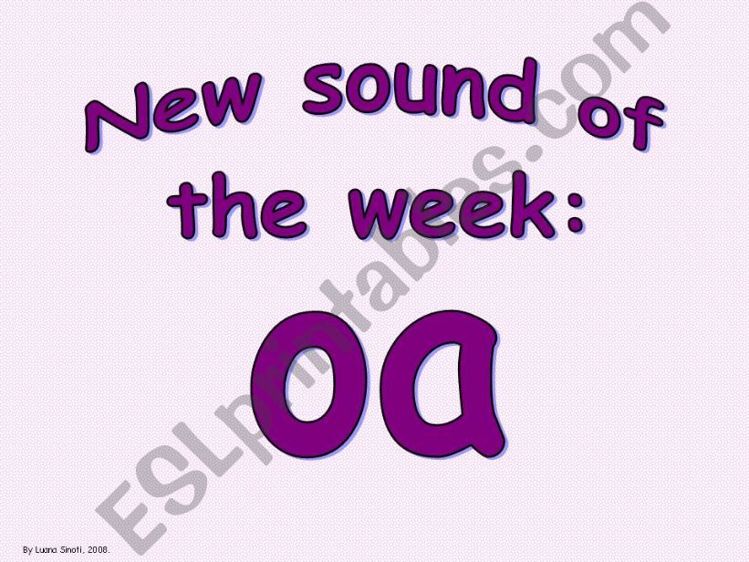 New sound of the week powerpoint