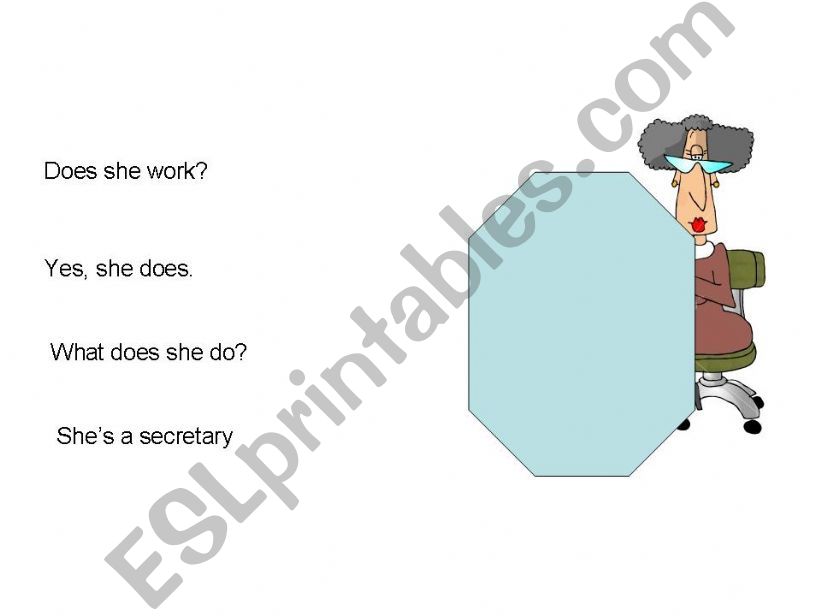 What does he do? powerpoint