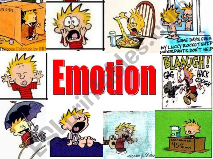 Adj with emotion powerpoint