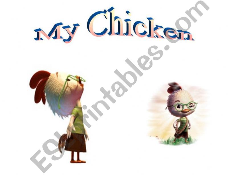 My chicken powerpoint