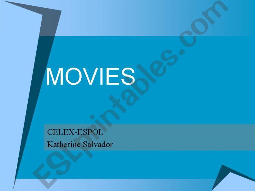 MOVIES TRIVIA powerpoint