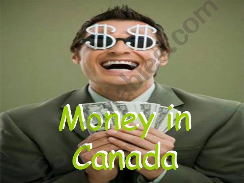 Money in Canada powerpoint