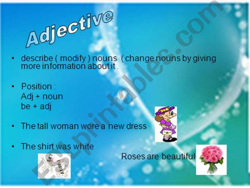 Adjective powerpoint