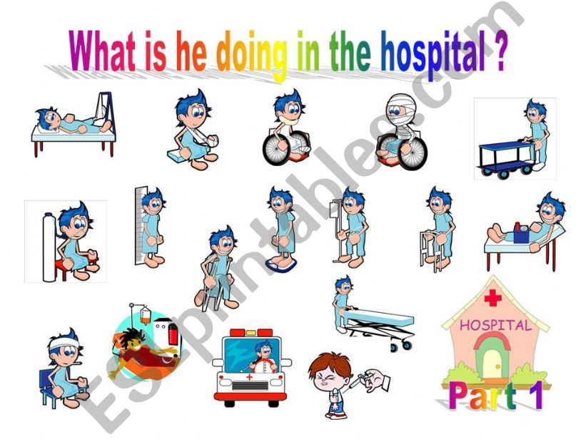 What is he doing in the hospital? part1 - Game