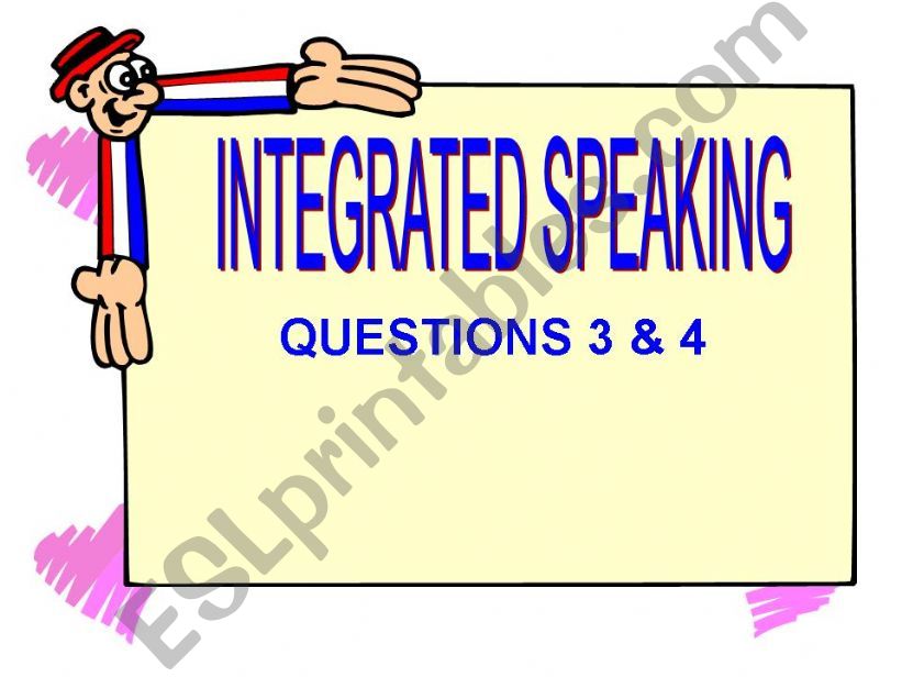 Integrated Speaking Toefl - Question 3@4