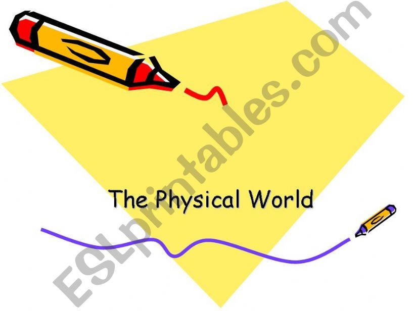 the physical world powerpoint