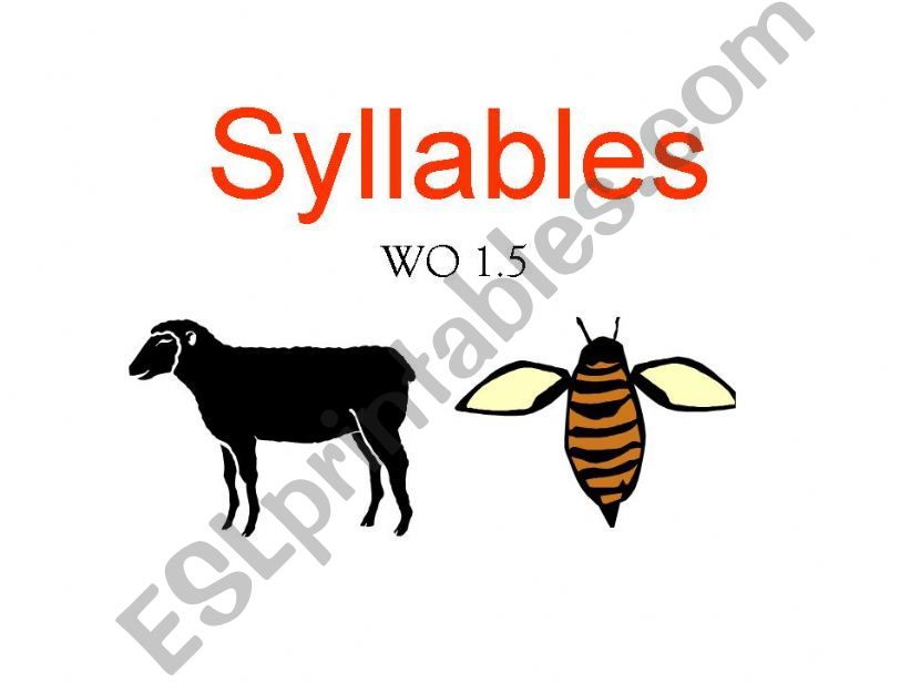 Syllables Review/ Tanka Poem powerpoint