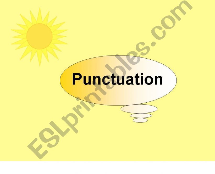 punctuation powerpoint