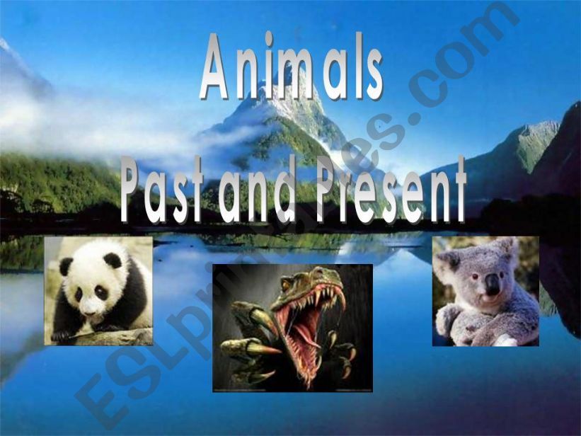 Animals Past and present powerpoint