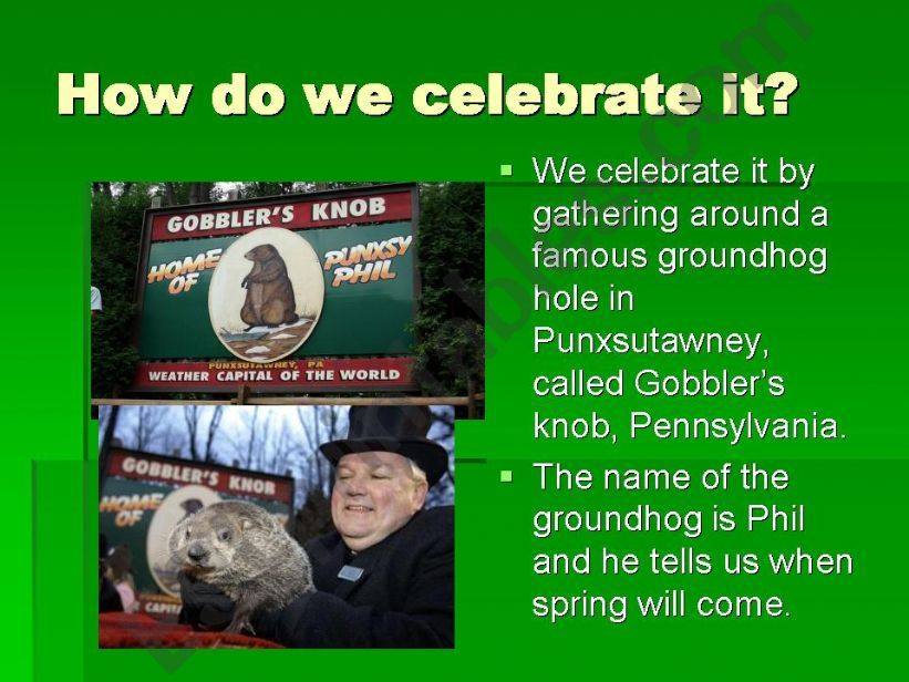 Groundhog day 2 powerpoint