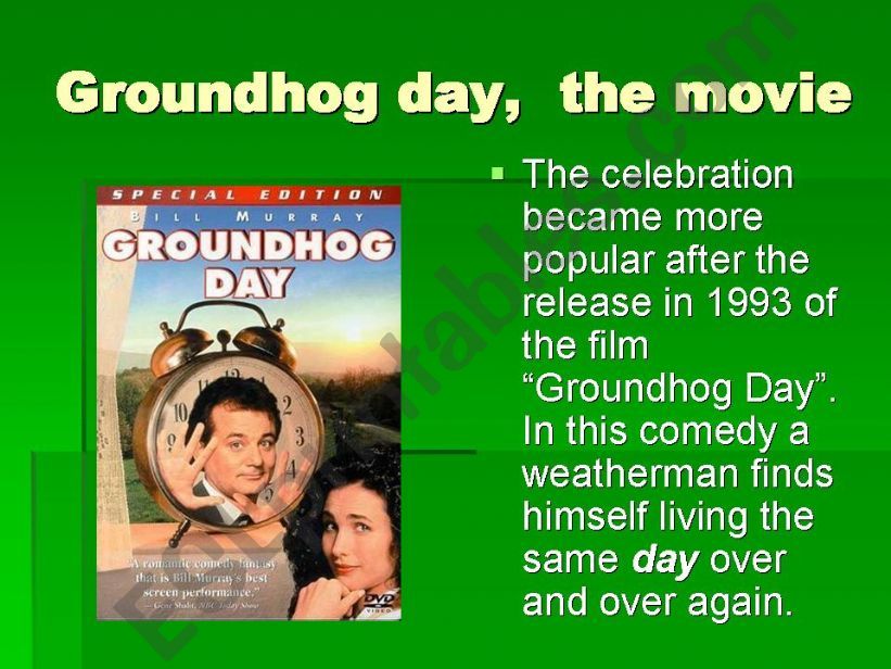 GROUNDHOG DAY 3 powerpoint