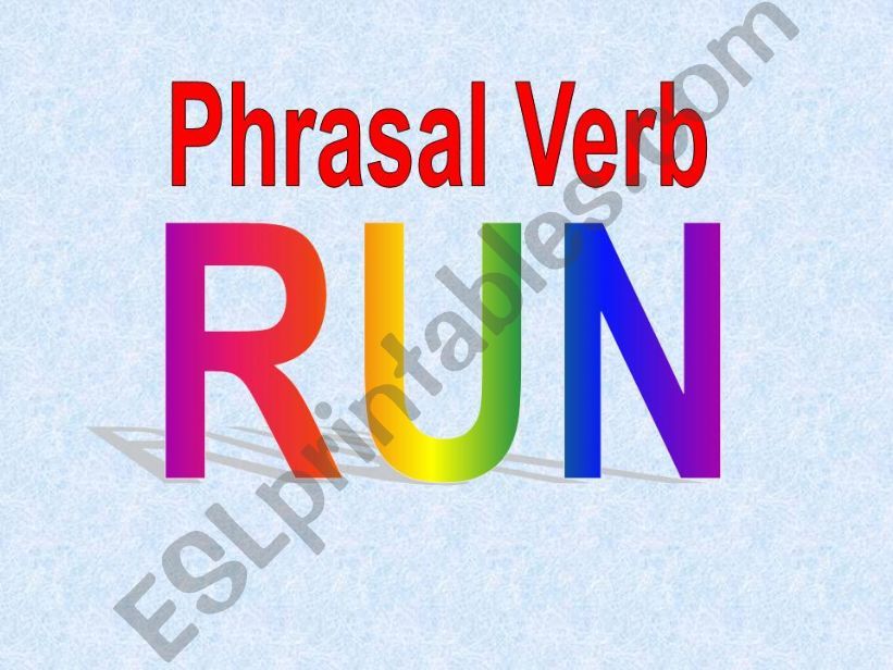 Phrasal Verb 