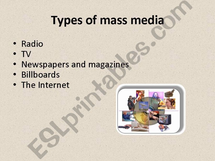 MASS MEDIA 3 powerpoint