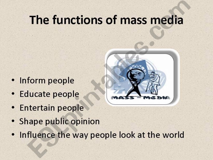MASS MEDIA 4 powerpoint