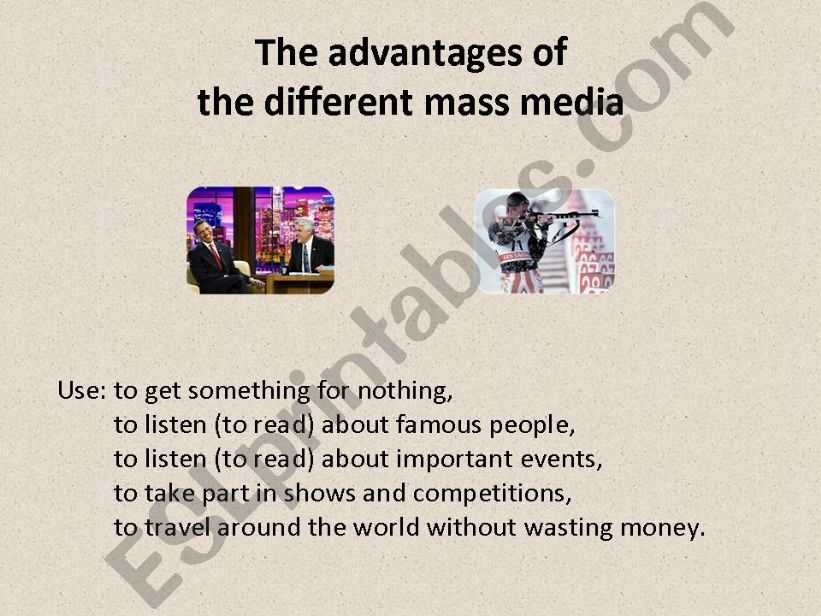 MASS MEDIA 7 powerpoint