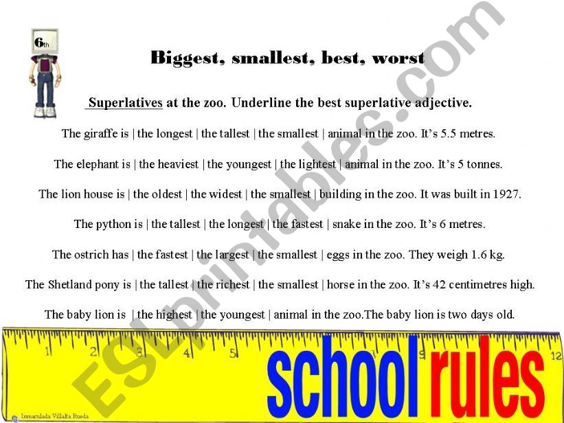 superlatives powerpoint