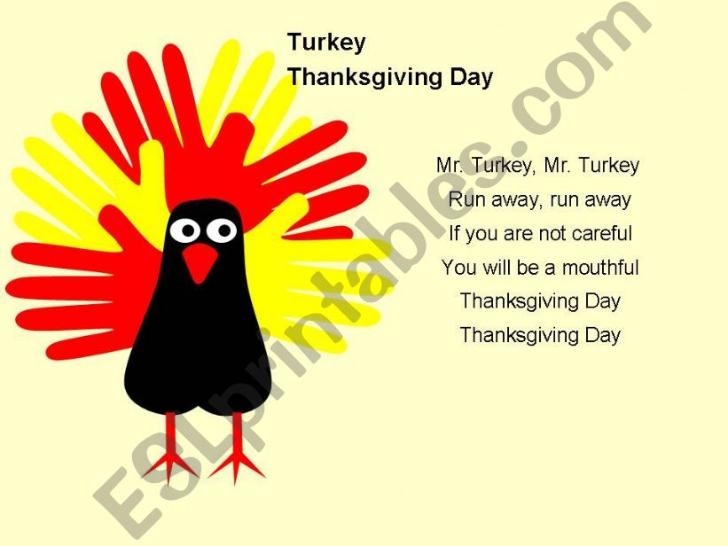 THANKSGIVING DAY powerpoint