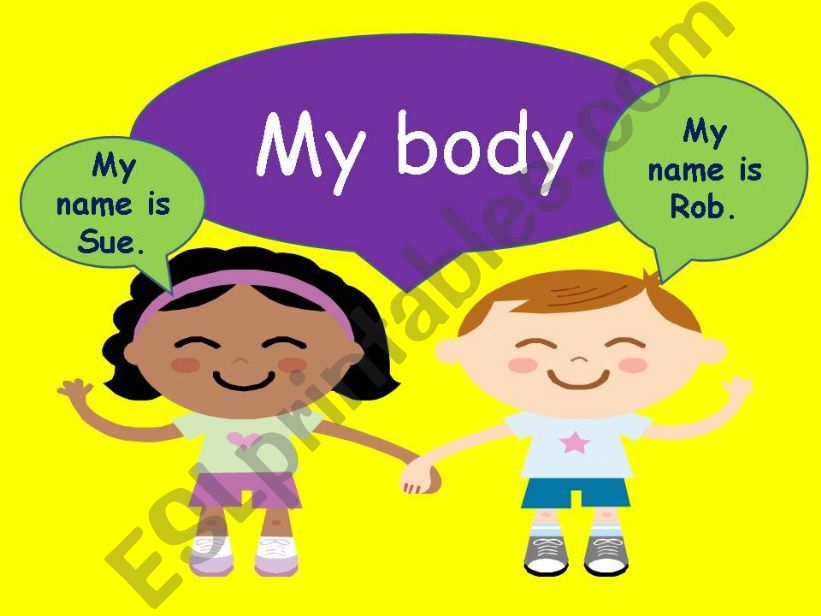 Body parts powerpoint