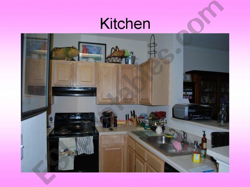 kitchen vocabulary powerpoint