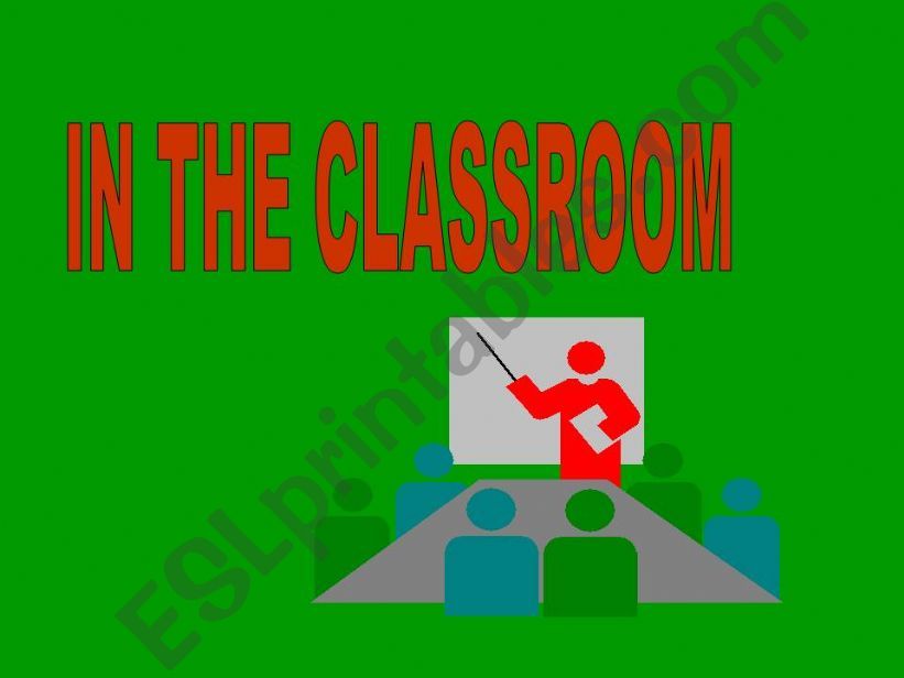 in the classroom powerpoint