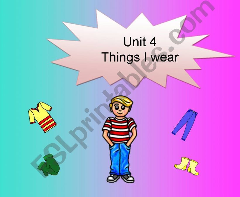 clothes part 1 powerpoint