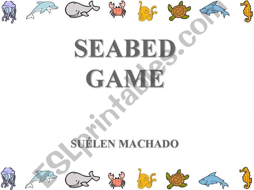 seabed game powerpoint