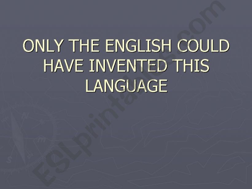 Crazy English powerpoint