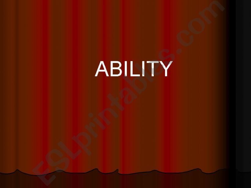 ability powerpoint