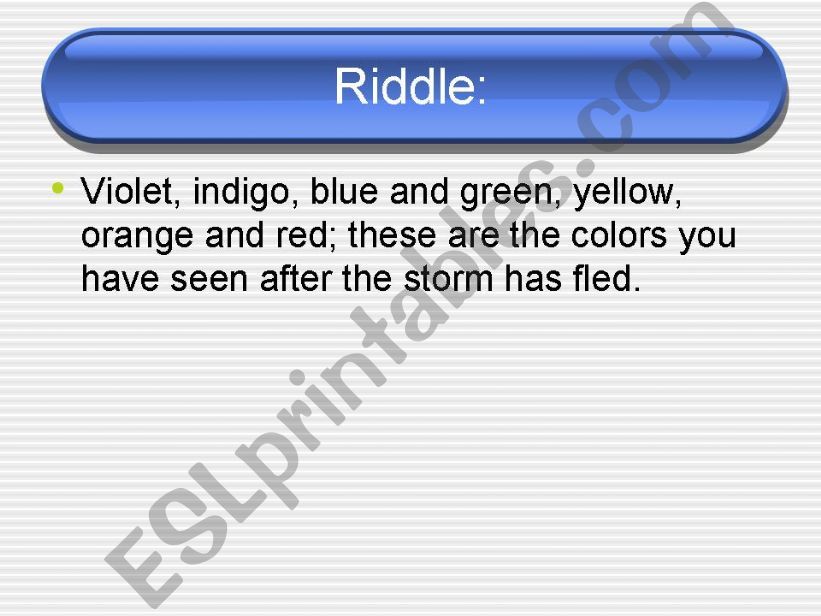 Riddles powerpoint